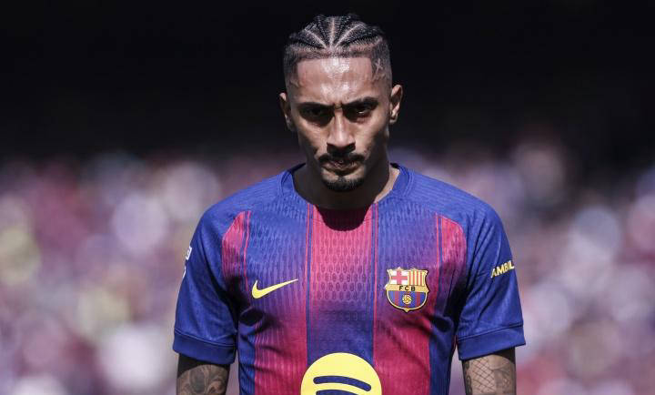 巴萨边路核心拉菲尼亚伤缺五周，恐将错过关键西甲与欧冠大战